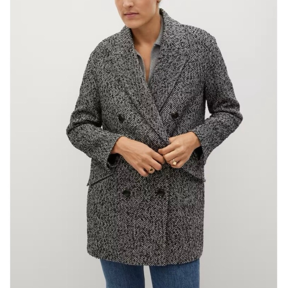 Mango Wool Blend Coat View 5